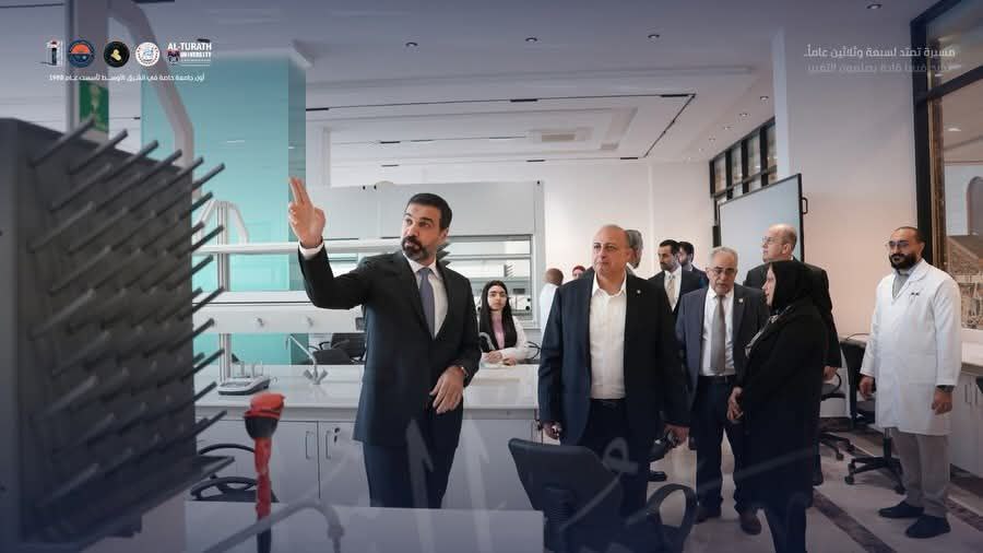 Al-Turath University and Amman University Delegation